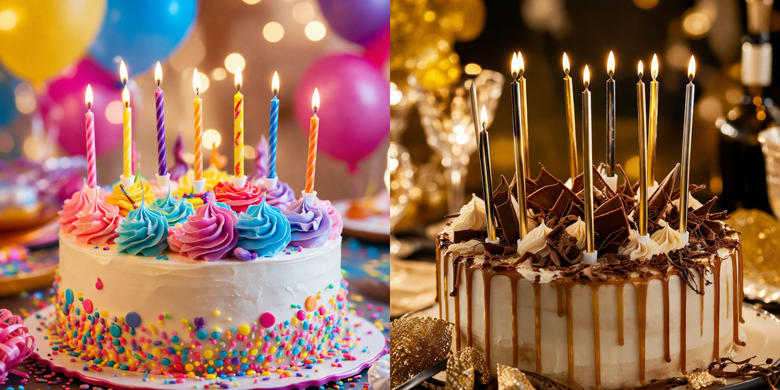 Birthday Candles for Kids vs Adults: How to Choose the Right Style for Each Celebration
