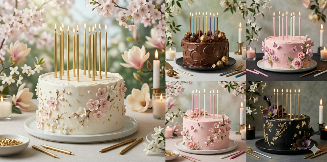 Birthday Candle Color Ideas: How to Match Candles with Any Cake Theme