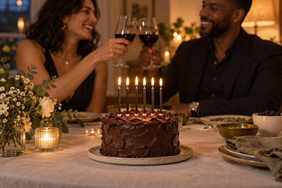Adult Dinner Party Birthday Candle Ideas