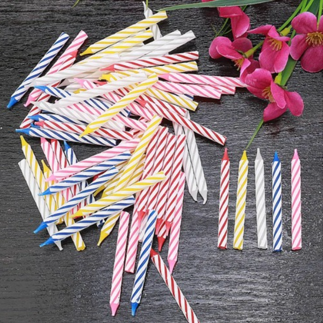 Birthday Candle - 144 Count Mix Color Birthday Candles for Cake, Cake Candle for Birthday, Party Small Candles…
