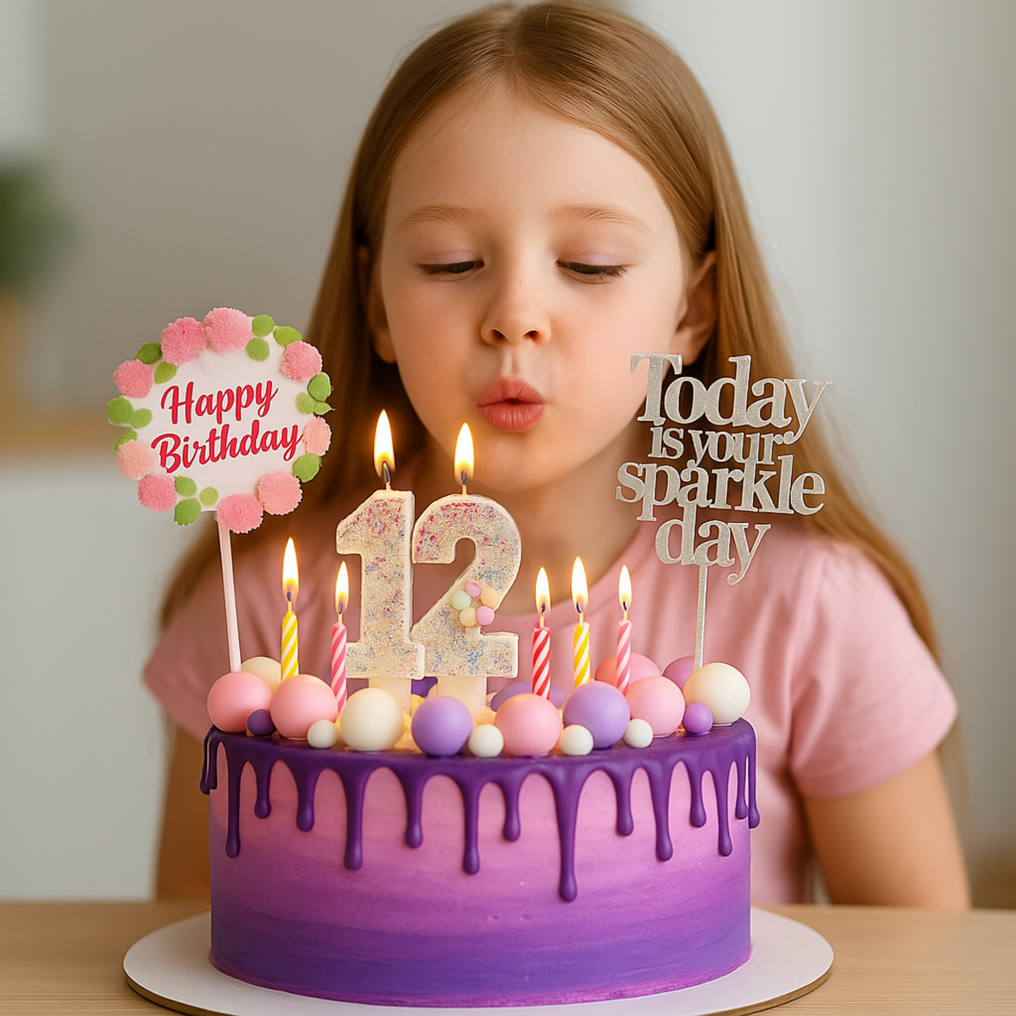 12 number birthday candles 