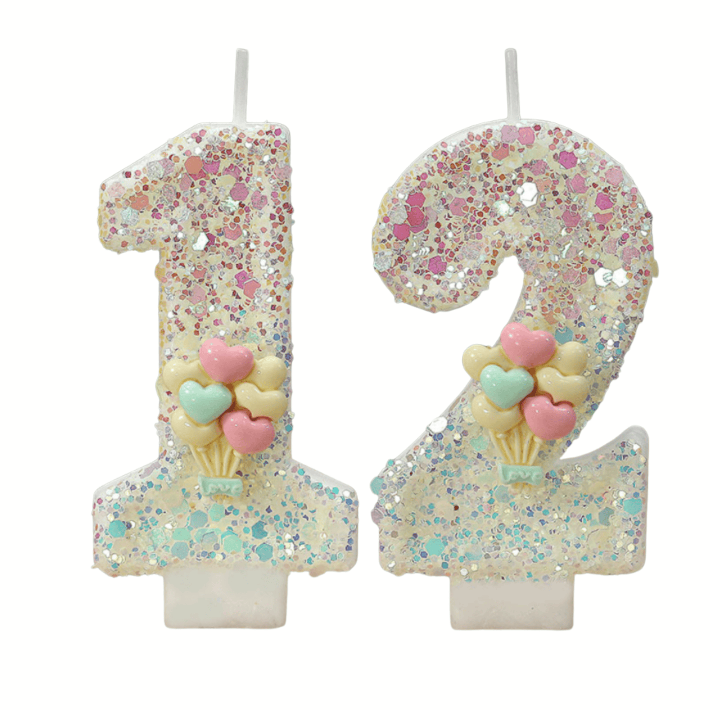 12 number birthday candles 